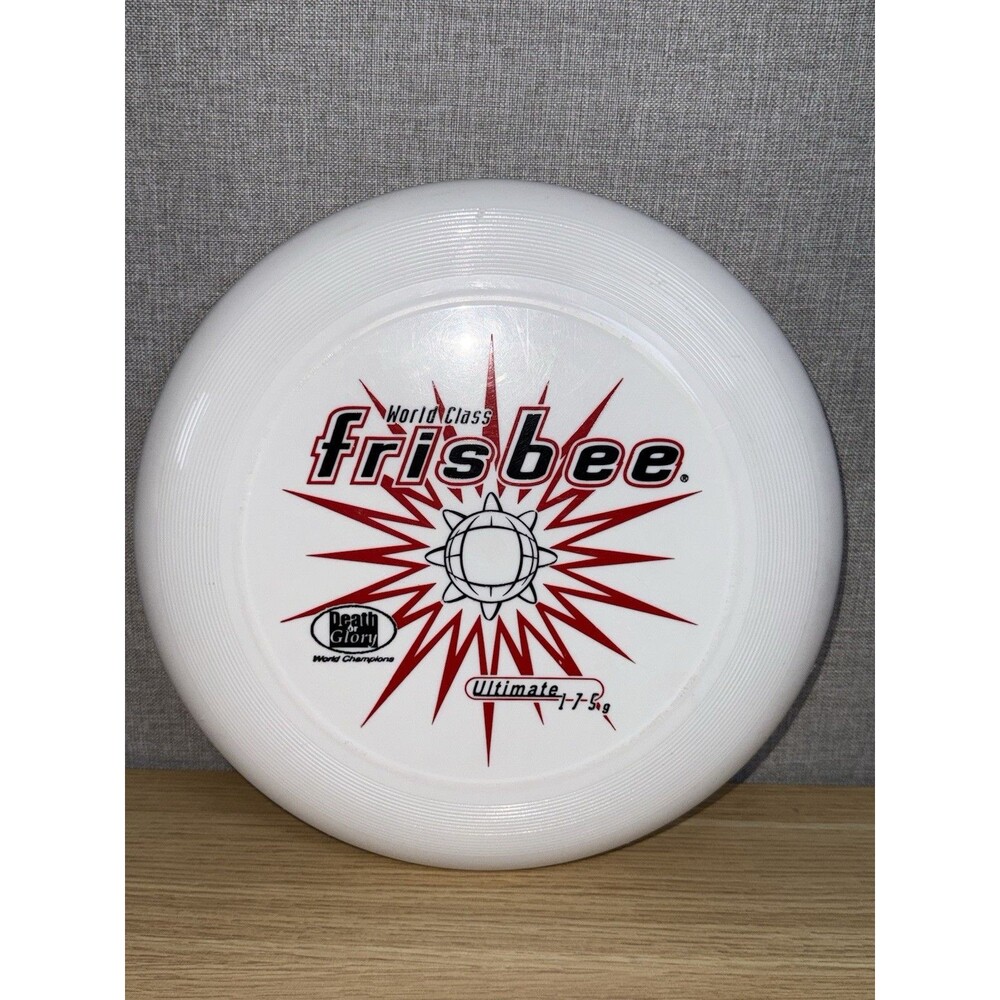 Vintage 1993 Wham-O World Class Death or Glory Ultimate Frisbee Disc 175g